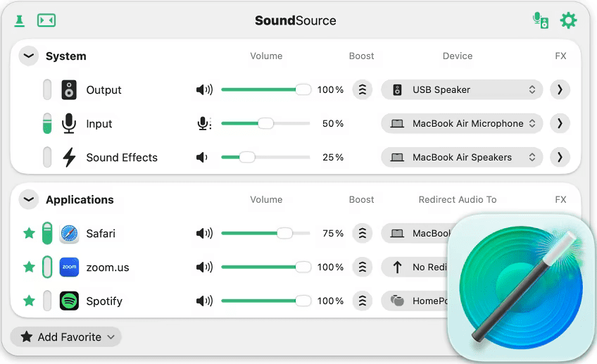 تحميل SoundSource 6.0.6 macOS كامل | السيطرة المطلقة على مخارج ومداخل الصوت والتحكم في جودة البث 2026