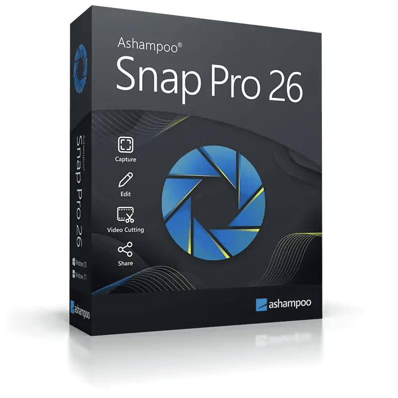 Ashampoo Snap Pro 26.0.1 – أقوى أداة احترافية لالتقاط الشاشة وتسجيل الفيديو