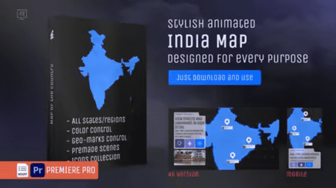 Videohive India Map – Republic of India MOGRT Kit 62527539 3 Videohive India Map – Republic of India MOGRT Kit 62527539