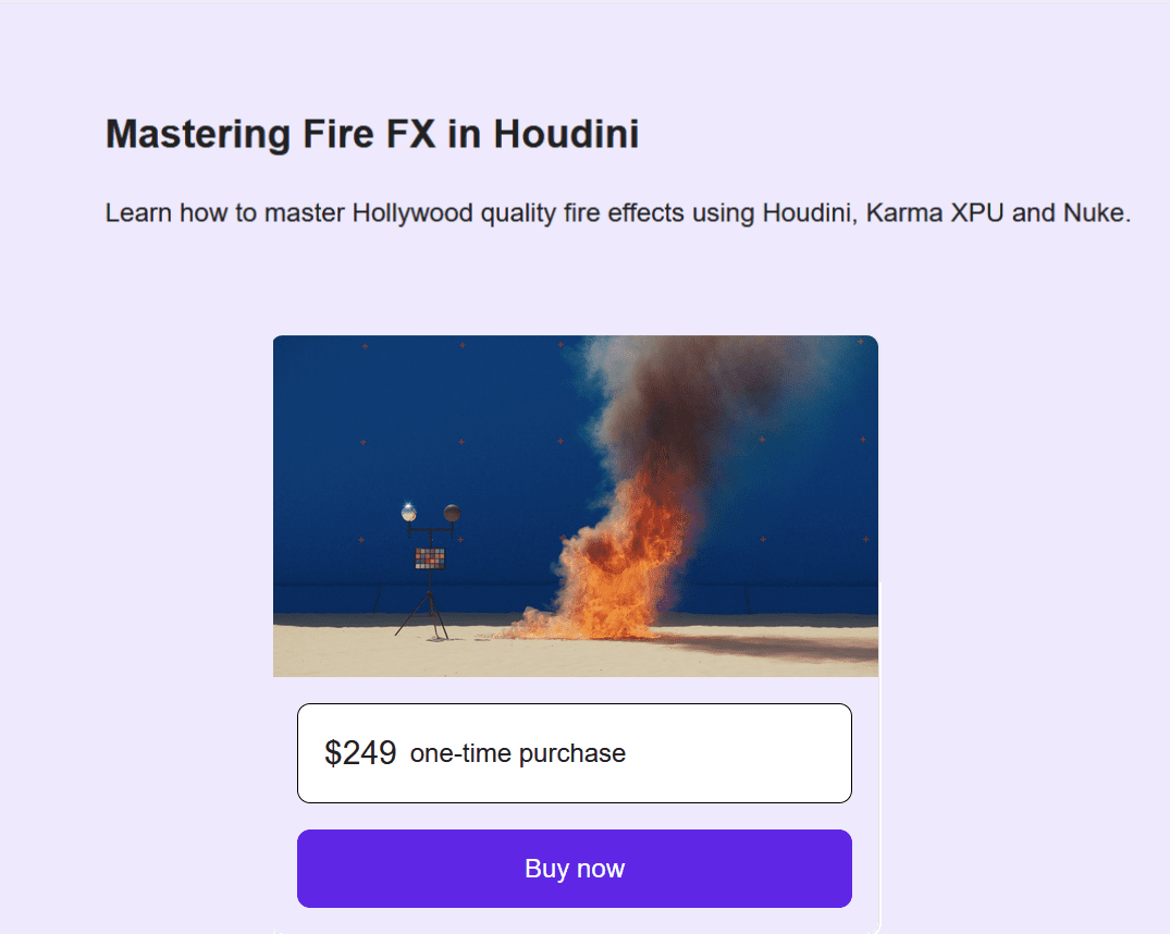BattleReady Academy : Mastering Fire FX in Houdini 19 BattleReady Academy : Mastering Fire FX in Houdini