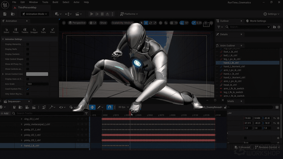 The Gnomon Workshop - Creating Runtime Cinematics in Unreal Engine 5 16 The Gnomon Workshop - Creating Runtime Cinematics in Unreal Engine 5