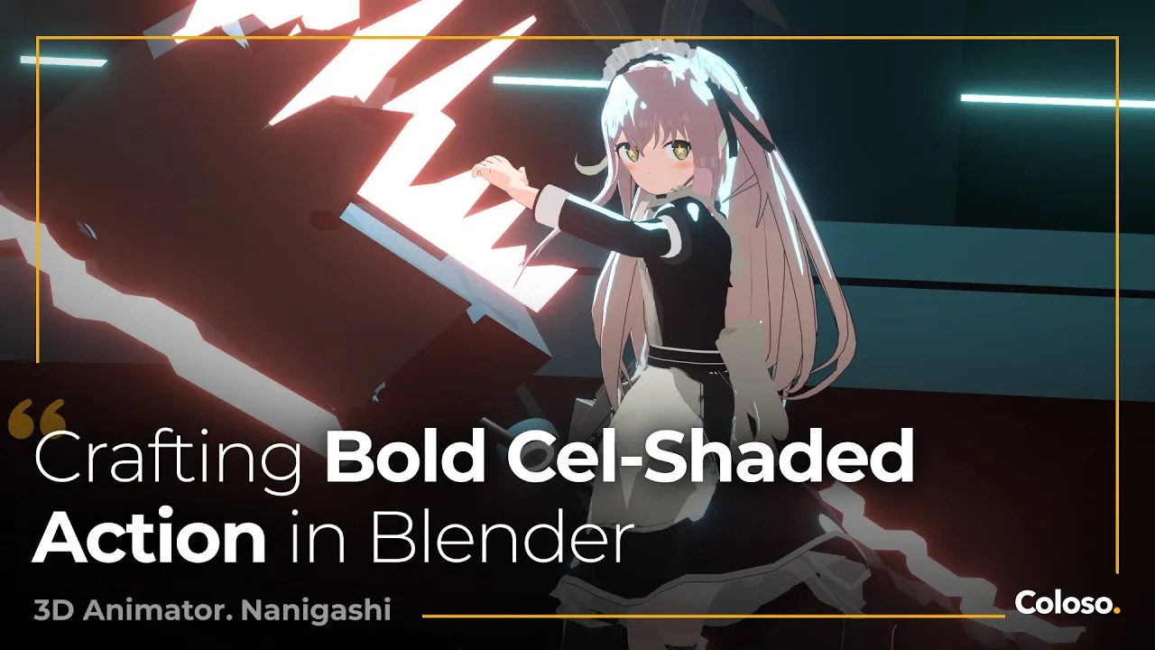 Coloso - Stylized Action in Blender: Crafting a Bold Cel-Shaded Look