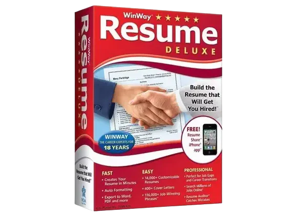 مراجعة وتحميل WinWay Resume Deluxe 14.00.023 – برنامج إنشاء السيرة الذاتية الاحترافية الأقوى