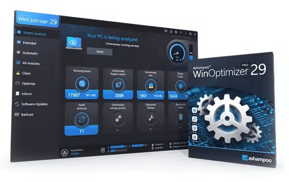 تحميل Ashampoo WinOptimizer Pro 29.0.0 Multilingual – الإصدار الأحدث والمدعوم بالذكاء الاصطناعي لتحسين أداء الويندوز لعام 2026 7 تحميل Ashampoo WinOptimizer Pro 29.0.0 Multilingual – الإصدار الأحدث والمدعوم بالذكاء الاصطناعي لتحسين أداء الويندوز لعام 2026