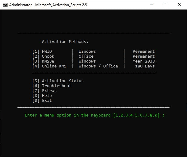 تحميل Microsoft Activation Scripts 3.11 لتنشيط الويندوز والأوفيس مجاناً 8 تحميل Microsoft Activation Scripts 3.11 لتنشيط الويندوز والأوفيس مجاناً