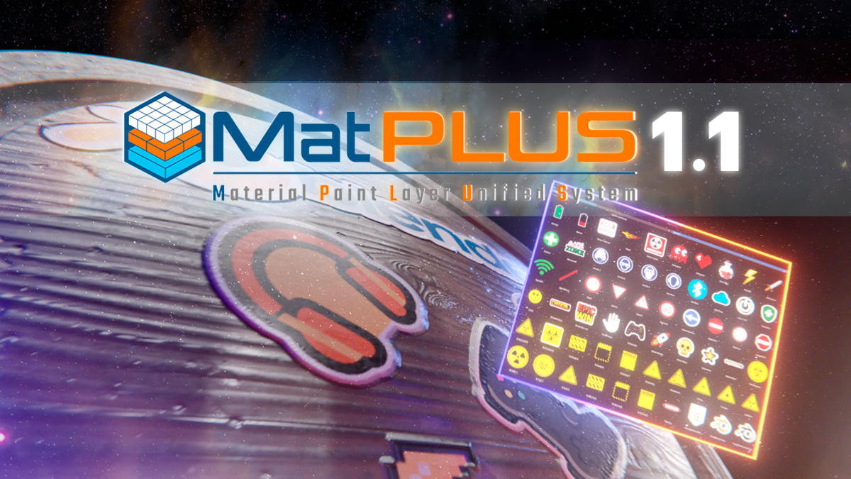 Blender - MatPlus v1.2.2 - Superhive Market