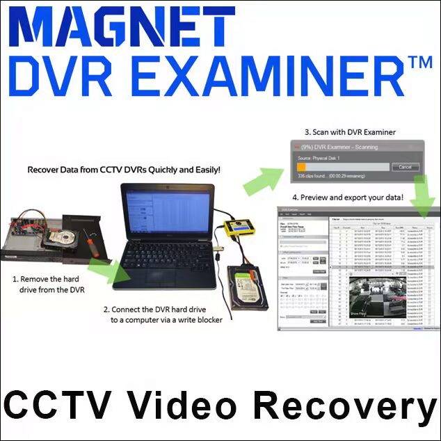 تحميل كامل DVR Examiner 3.22.0 – الحل الاحترافي لاستخراج وتحليل فيديوهات أنظمة المراقبة الجنائية