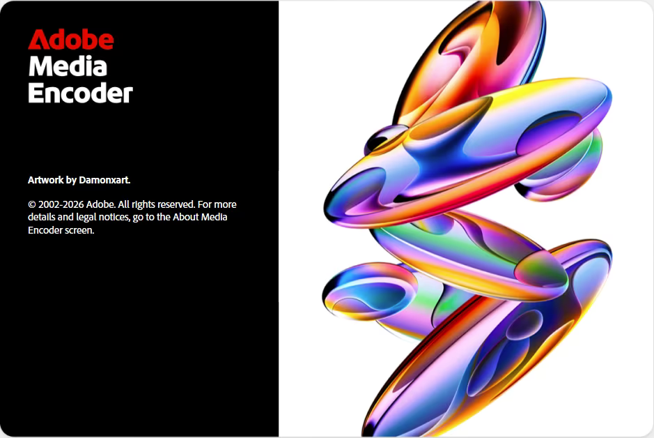 تحميل Adobe Media Encoder 2026 v26.2.2 الأحدث لمعالجة وتصدير الفيديو