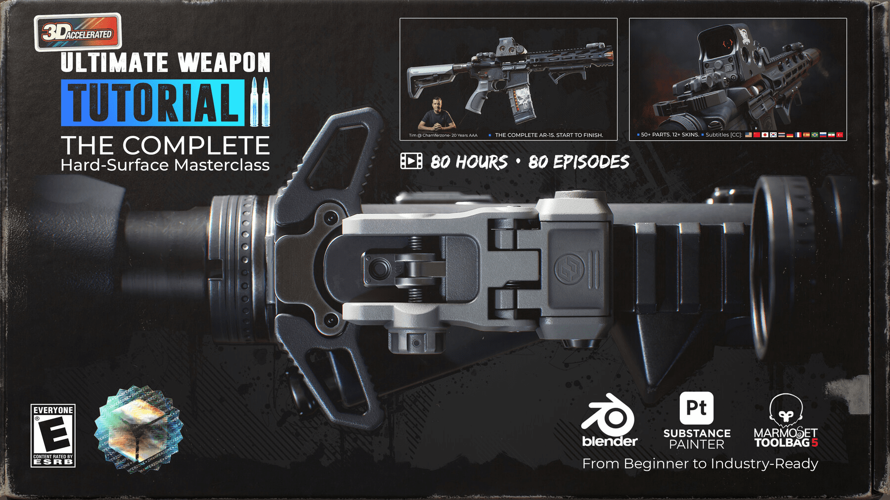Gumroad - Ultimate Weapon Tutorial 2 - The Complete Hard-Surface Masterclass