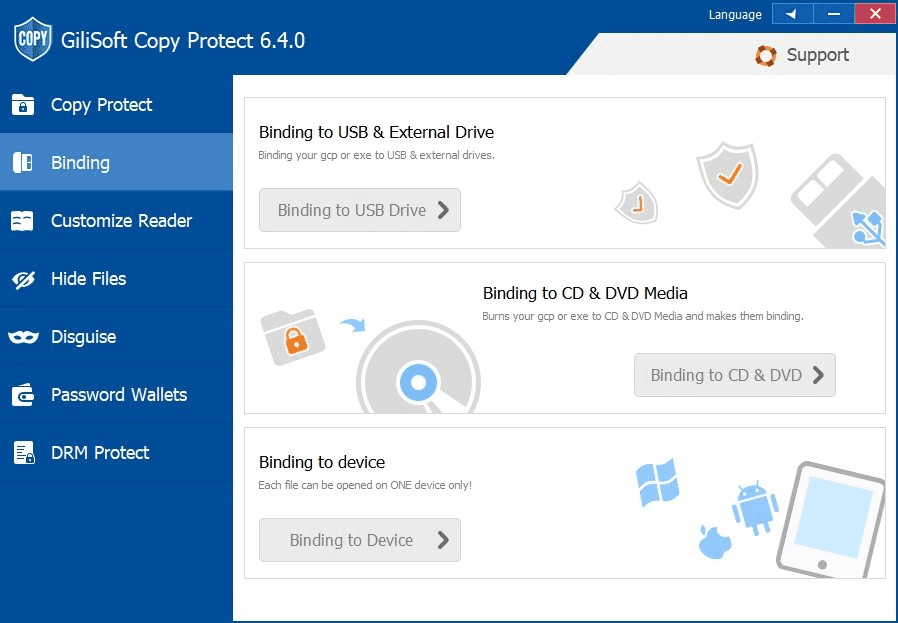 تحميل Gilisoft Copy Protect 8.6.0 كامل – الحل الأمثل لحماية ملفاتك ووسائطك من النسخ والسرقة 1 تحميل Gilisoft Copy Protect 8.6.0 كامل – الحل الأمثل لحماية ملفاتك ووسائطك من النسخ والسرقة