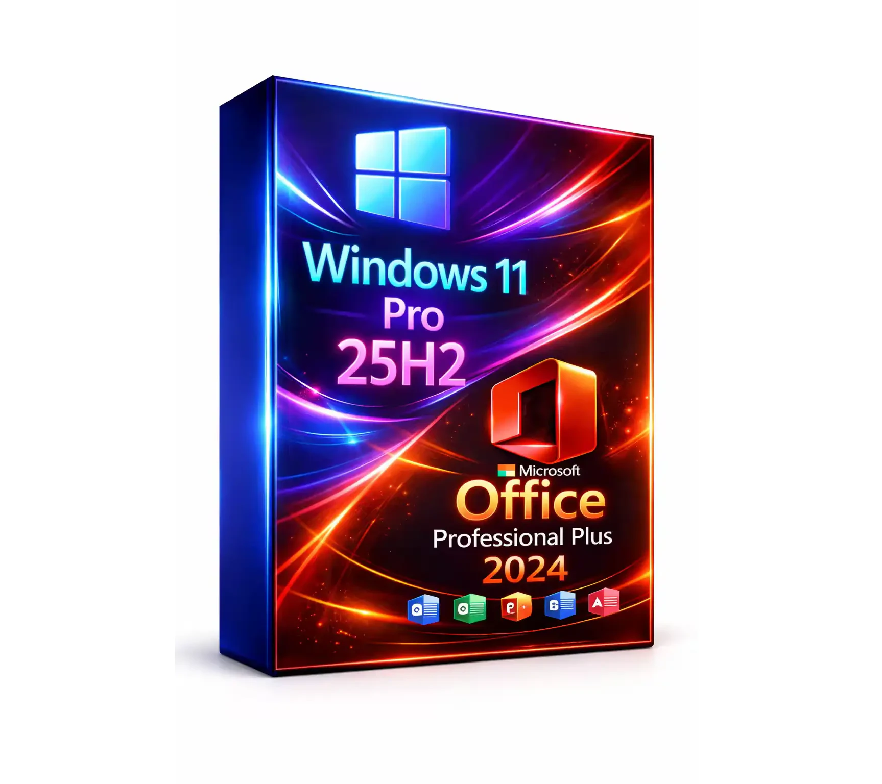 تحميل Windows 11 Pro 25H2 Build 26200.8524 مع Office 2024 مفعل مدى الحياة (بدون TPM)