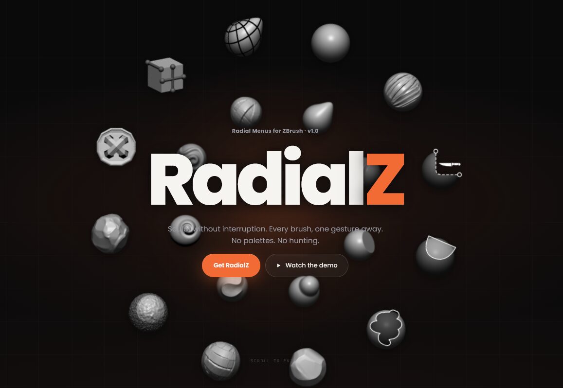 Zbrush - RadialZ 1.4.4