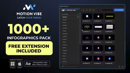 Modern Infographic Elements Pack for Data Visualization and Reports - NTLBWMK
