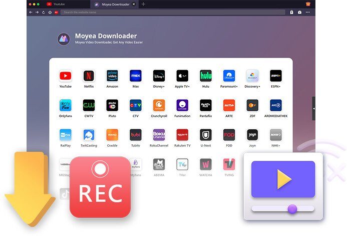 تحميل Moyea Downloader 26.0.0.1 (x64) – أفضل برنامج تحميل فيديو 4K و8K