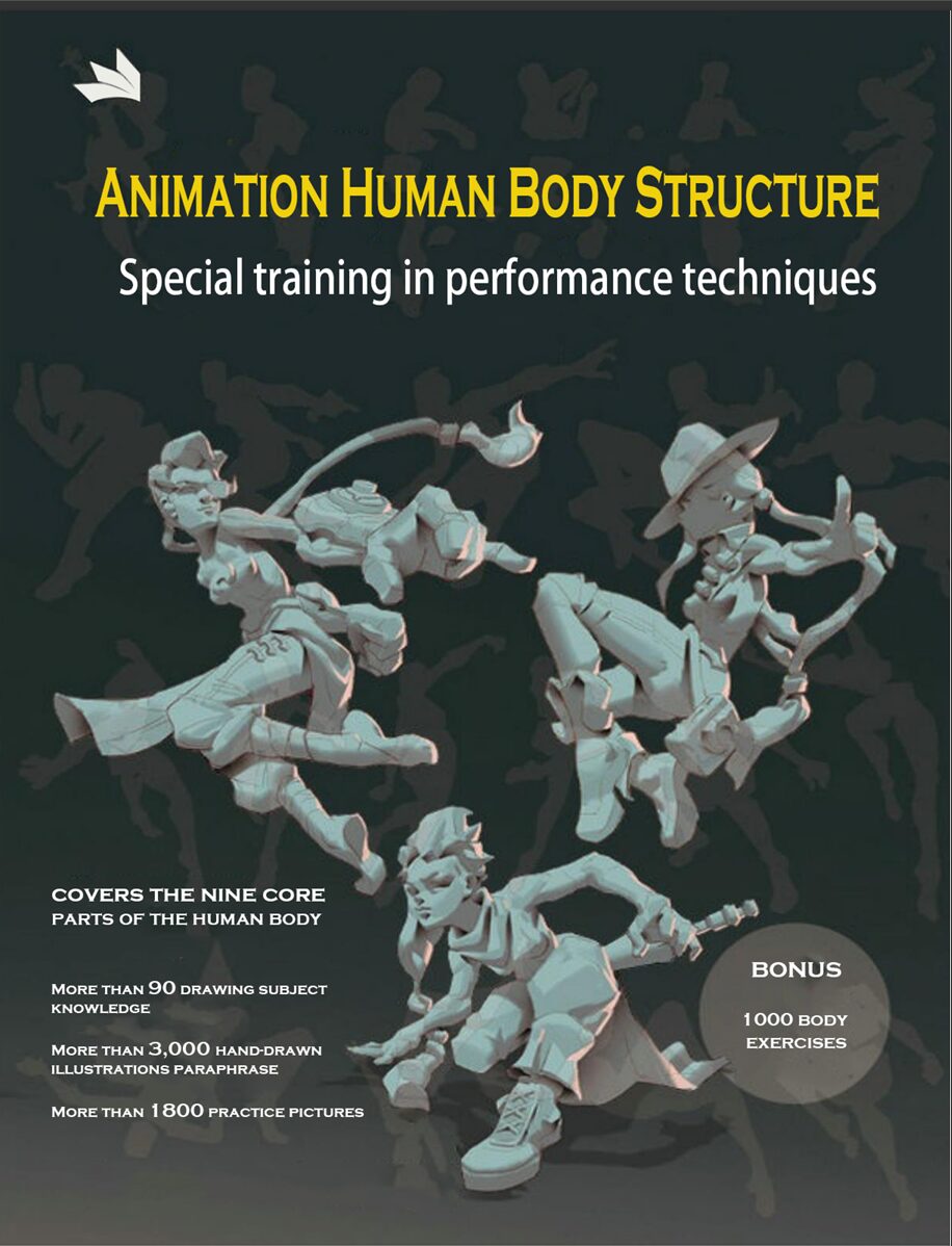 Animation Human Body Structure Specialized Training in Expression Techniques PDF