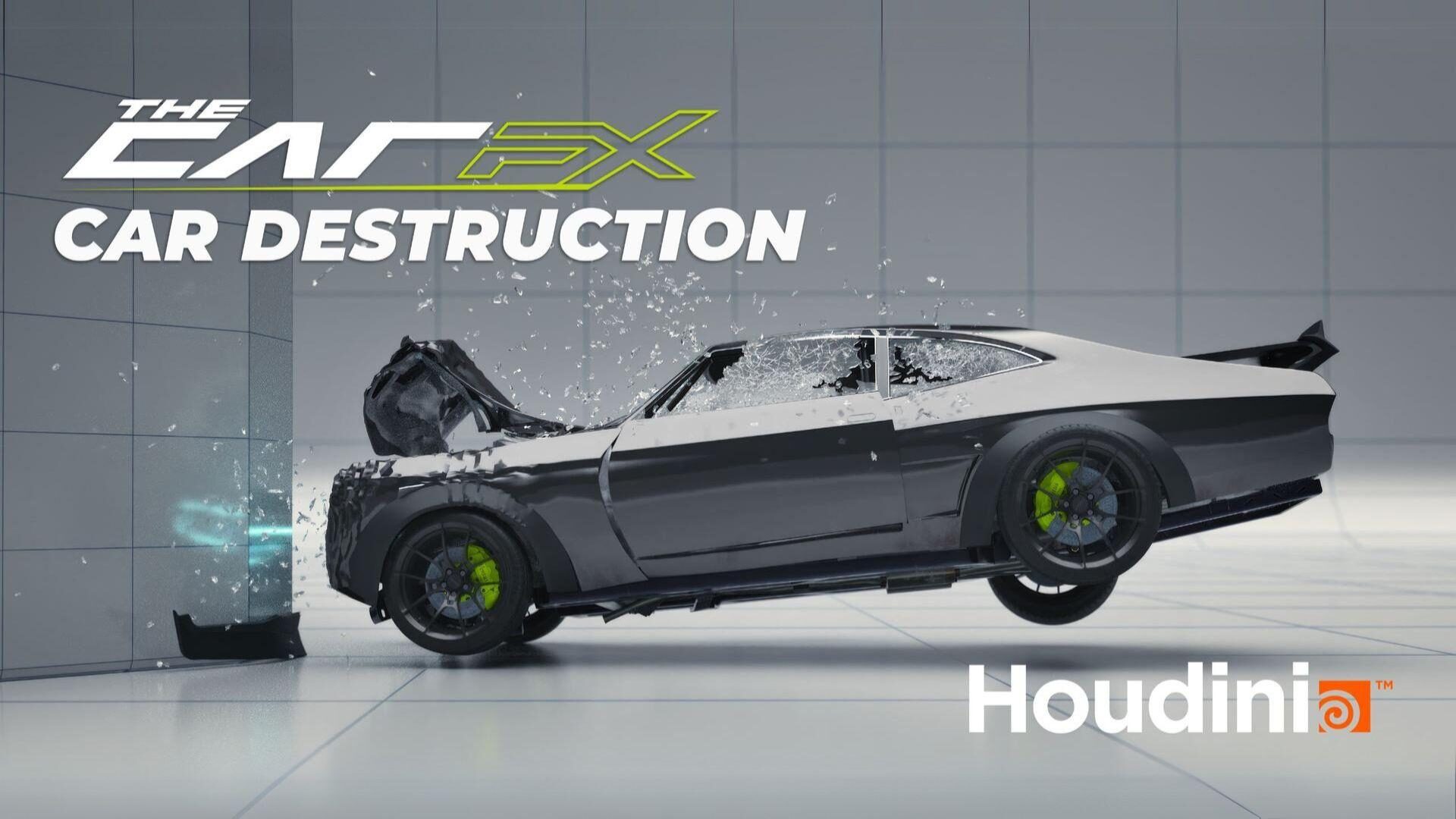 CGCircuit - The CarFX- Houdini Car Destruction