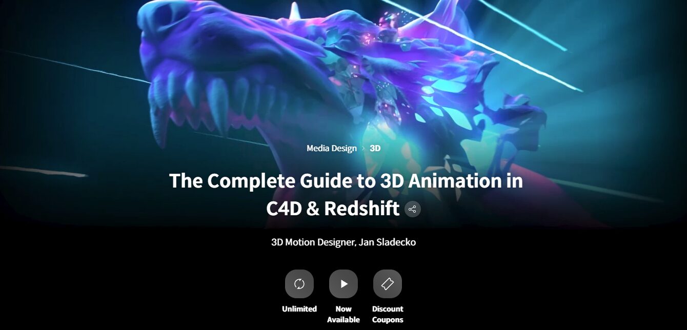 Coloso - The Complete Guide to 3D Animation in C4D & Redshift