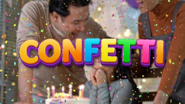 Videohive Confetti Explosion | Vertical and Horizontal | DR 63500893