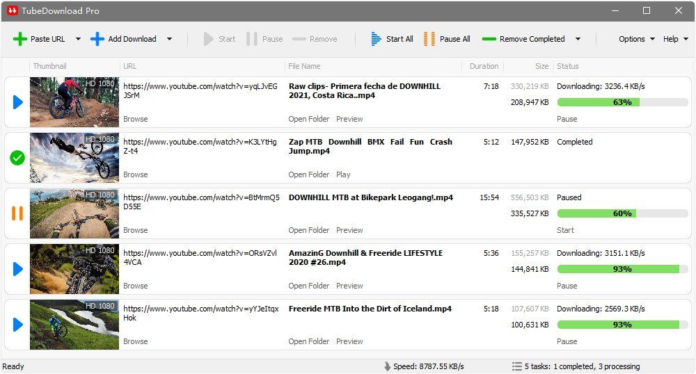 تحميل TubeDownload Pro 7.5.1 برنامج تحميل الفيديوهات السريع  للويندوز
