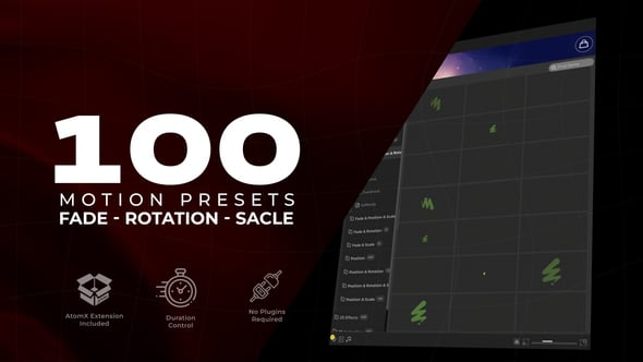 Videohive Motion Presets Library 63717143