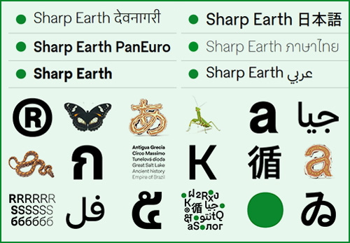 السعر $3180 تحميل حزمة الخطوط الاحترافية Sharp Earth Superfamily مجانا 9 السعر $3180 تحميل حزمة الخطوط الاحترافية Sharp Earth Superfamily مجانا