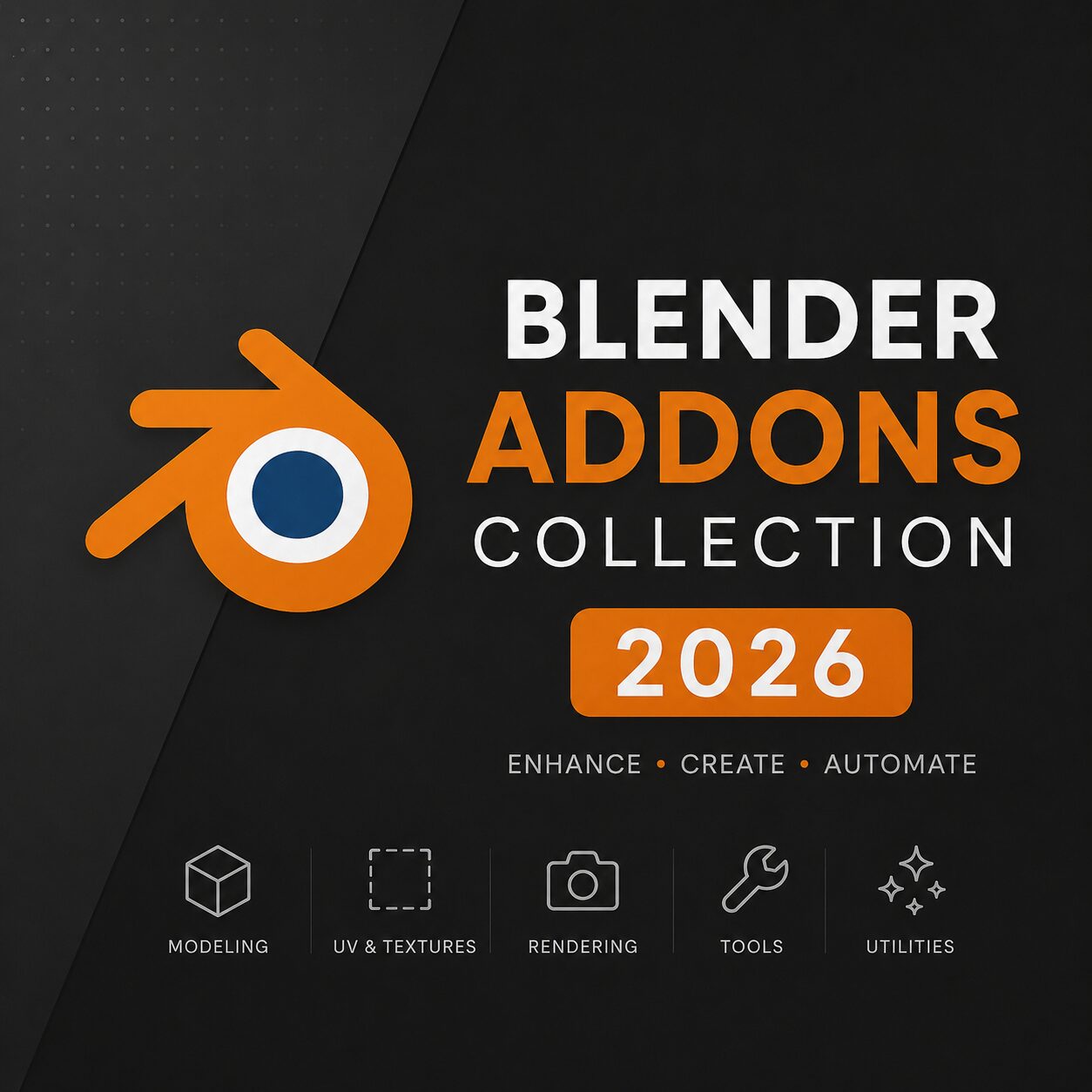 تحميل حزمة إضافات بلندر الاحترافية Blender Addons Collection 2026 مجاناً