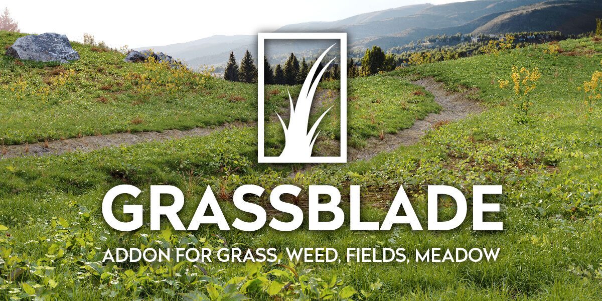 Grassblade Pro v2.8 for b3d 5.0+ [Blender]