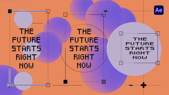 Videohive Abstract Tech Typographic Intro 63897935