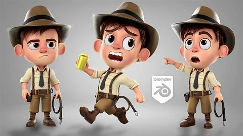 Cartoon Character Modeling for 3D Animation in Blender 7 Cartoon Character Modeling for 3D Animation in Blender
