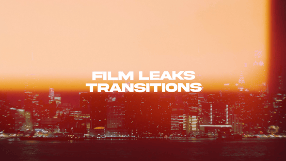 Videohive - Film Leaks Transitions - 64360603