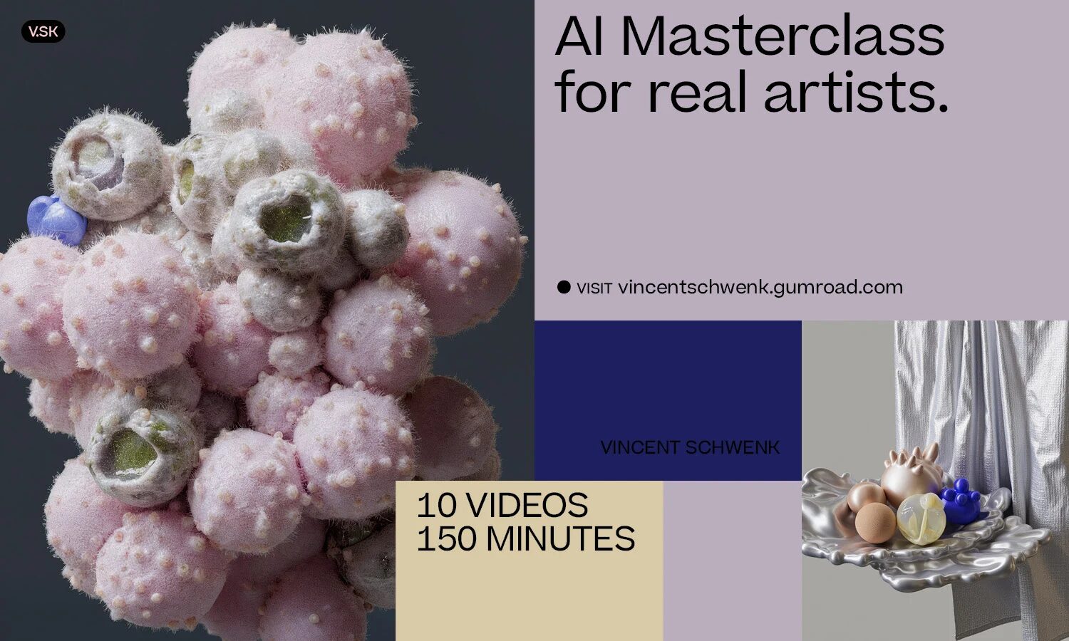 Vincent Schwenk - AI Masterclass for 3D Artists 17 مسودة تلقائية
