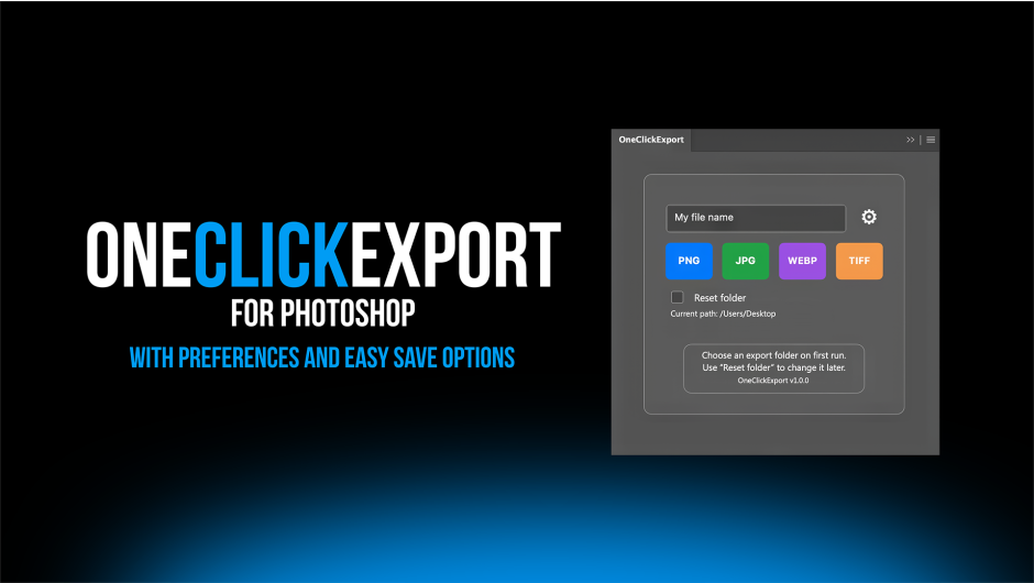 تحميل إضافة OneClickExport for Photoshop v1.0: الحل الأسرع لتصدير الطبقات والعناصر بضغطة زر واحدة 9 مسودة تلقائية
