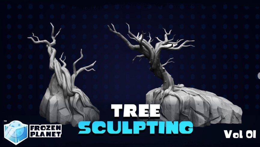 Mastering Tree Sculpting For Games Vol 01