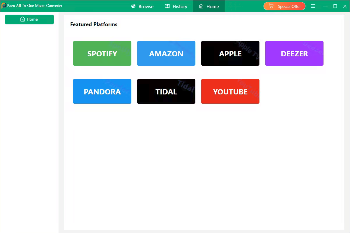 Pazu All-In-One Music Converter أداة شاملة مصممة لتنزيل وتحويل الموسيقى 17 Pazu All-In-One Music Converter أداة شاملة مصممة لتنزيل وتحويل الموسيقى