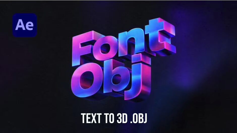 Free Download Aescripts FontObj v1.0 6 Free Download Aescripts FontObj v1.0