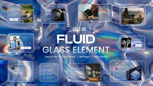 Fluid Glass Elements - 64110695