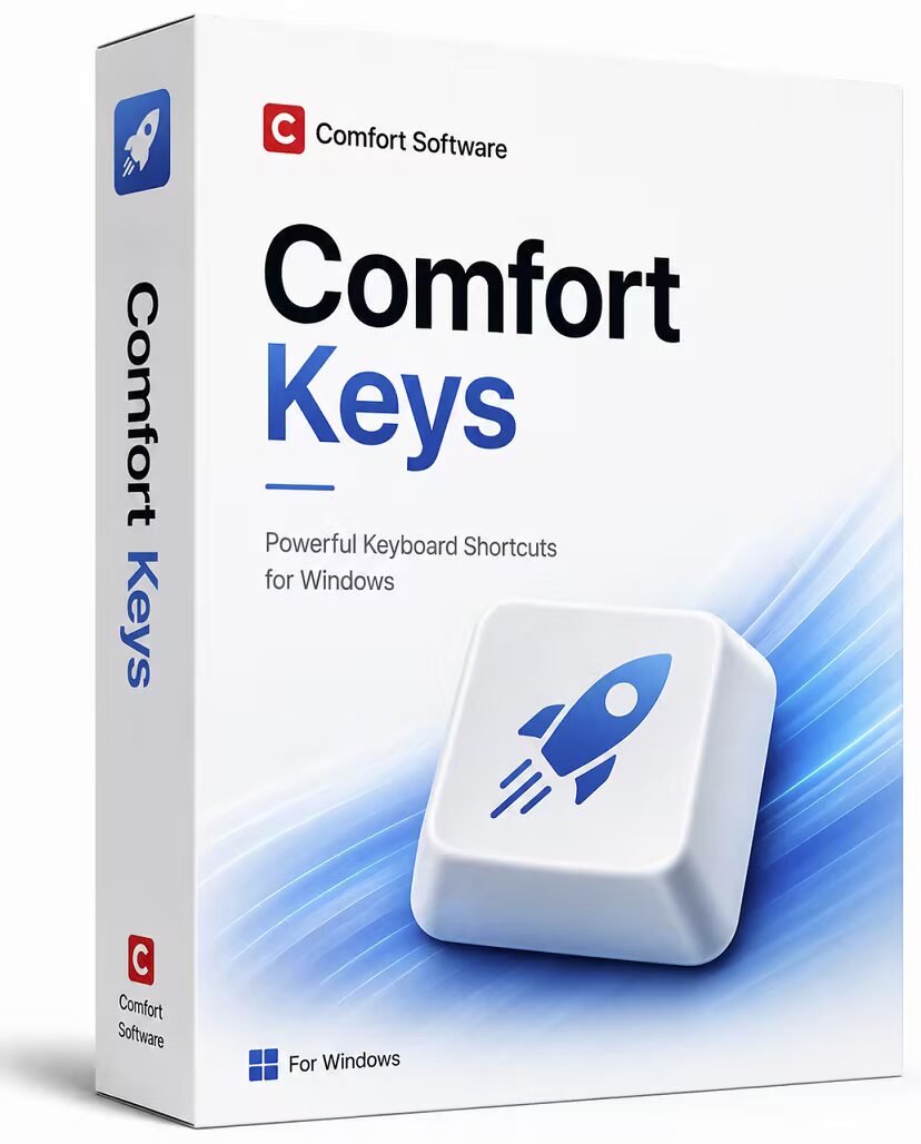 تحميل برنامج Comfort Keys Pro 9.6.2.0 كامل مجاناً لإدارة واختصار أزرار لوحة المفاتيح وتسريع العمل على الكمبيوتر