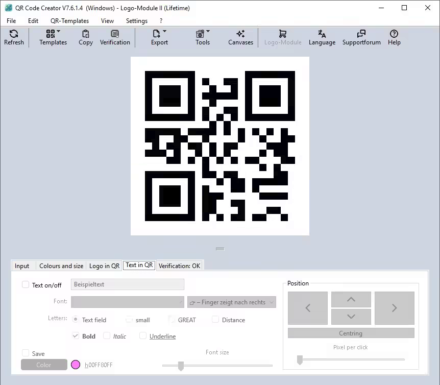 تحميل برنامج QR-Code Creator 7.6.7 كامل للكمبيوتر – صانع أكواد الاستجابة السريعة