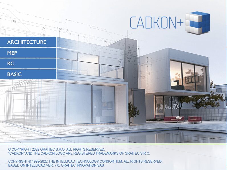 تحميل برنامج Graitec Cadkon+ 2026 (x64) كامل للرسم الهندسي والإنشائي