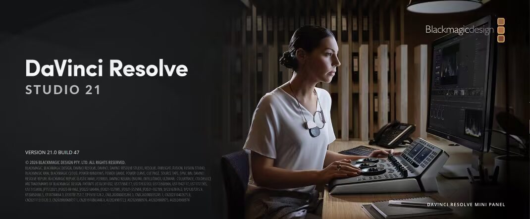 Blackmagic Design DaVinci Resolve Studio 21.0.4 macOS 16 Blackmagic Design DaVinci Resolve Studio 21.0.2 Multilingual macOS