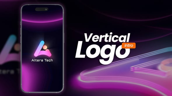 Vertical Logo Intro 64068316