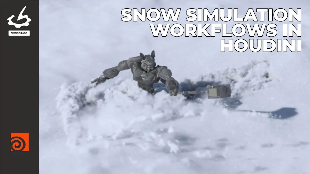 The Gnomon Workshop - Snow Simulation Workflows in Houdini 13 The Gnomon Workshop - Snow Simulation Workflows in Houdini