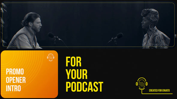 Videohive Podcast Opener 64281403 Project for After Effects 9 Videohive Podcast Opener 64281403 Project for After Effects