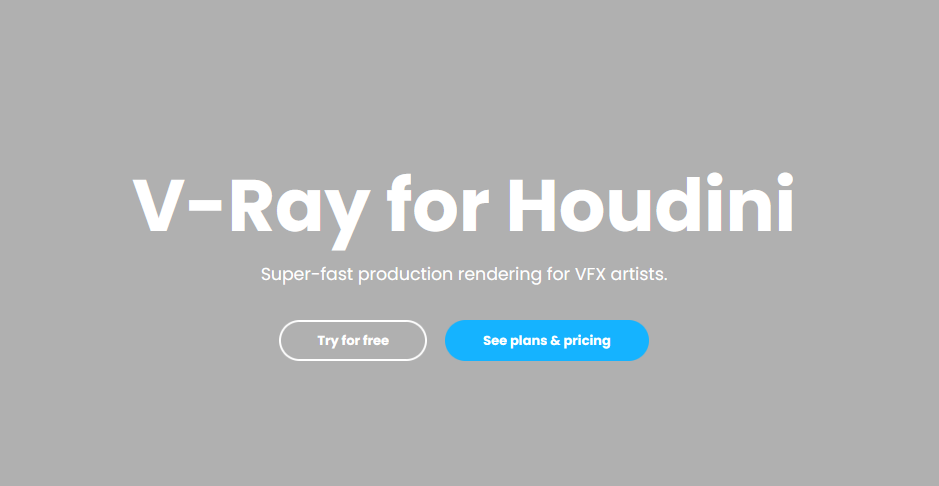 Chaos V-Ray 7 update 4 (Build 7.40.30) for Houdini