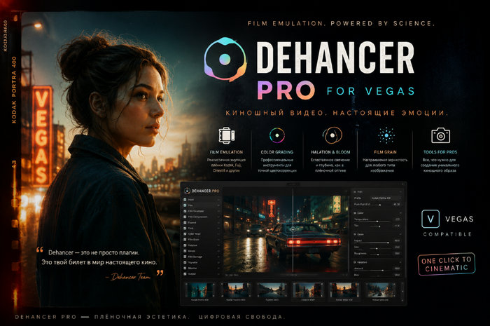 دليل شامل لبرنامج Dehancer Pro 7.4.2 لبرنامج Vegas Pro: احتراف تصحيح الألوان السينمائية 3 مسودة تلقائية