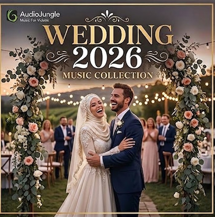 🎵 أقوى موسيقى زفاف 2026 💍 | AudioJungle Wedding Music Collection – باقة رومانسية سينمائية لكل لحظة لا تُنسى 6 🎵 أقوى موسيقى زفاف 2026 💍 | AudioJungle Wedding Music Collection – باقة رومانسية سينمائية لكل لحظة لا تُنسى