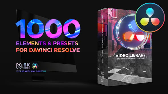 Videohive Video Library for DaVinci Resolve - 35211817