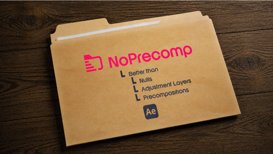 Aescripts NoPrecomp – إدارة طبقات After Effects بدون Pre-Compositions 3 Aescripts NoPrecomp – إدارة طبقات After Effects بدون Pre-Compositions