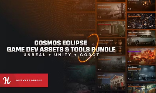 Cosmos Eclipse Game Dev Assets & Tools Bundle UE 5.7 – حزمة ضخمة لتطوير الألعاب