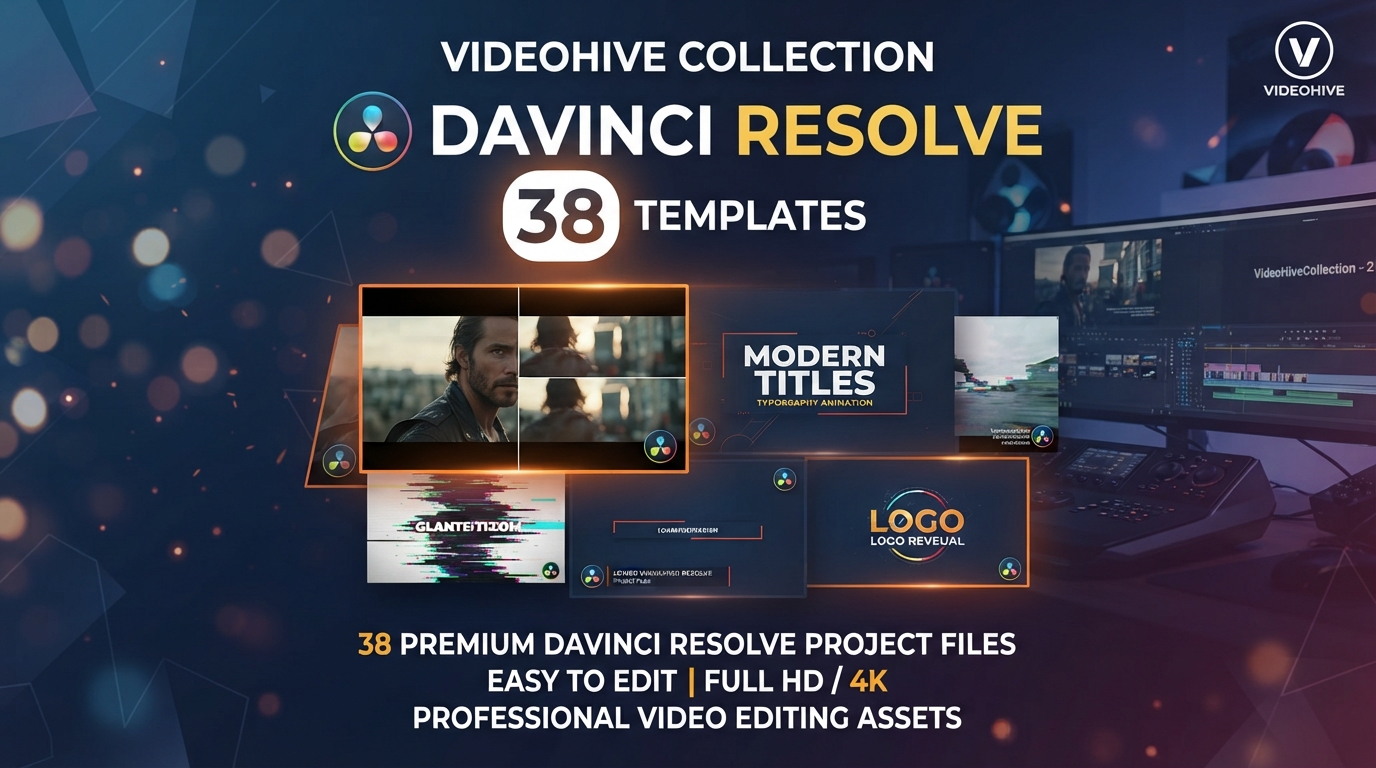تجميعة قوالب DaVinci Resolve – دافنشي ريزولف 2026 مجاناً 1 تجميعة قوالب DaVinci Resolve – دافنشي ريزولف مجاناً